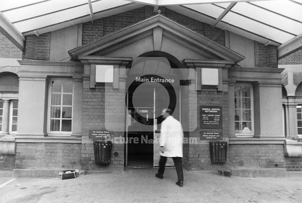 Nottingham General Hospital - Main Entrance