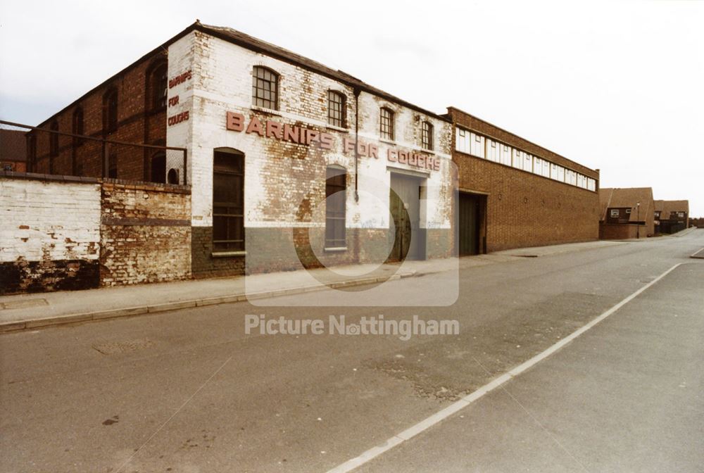 Barnips No. 2 Factory, Cobden Street, Radford 1985