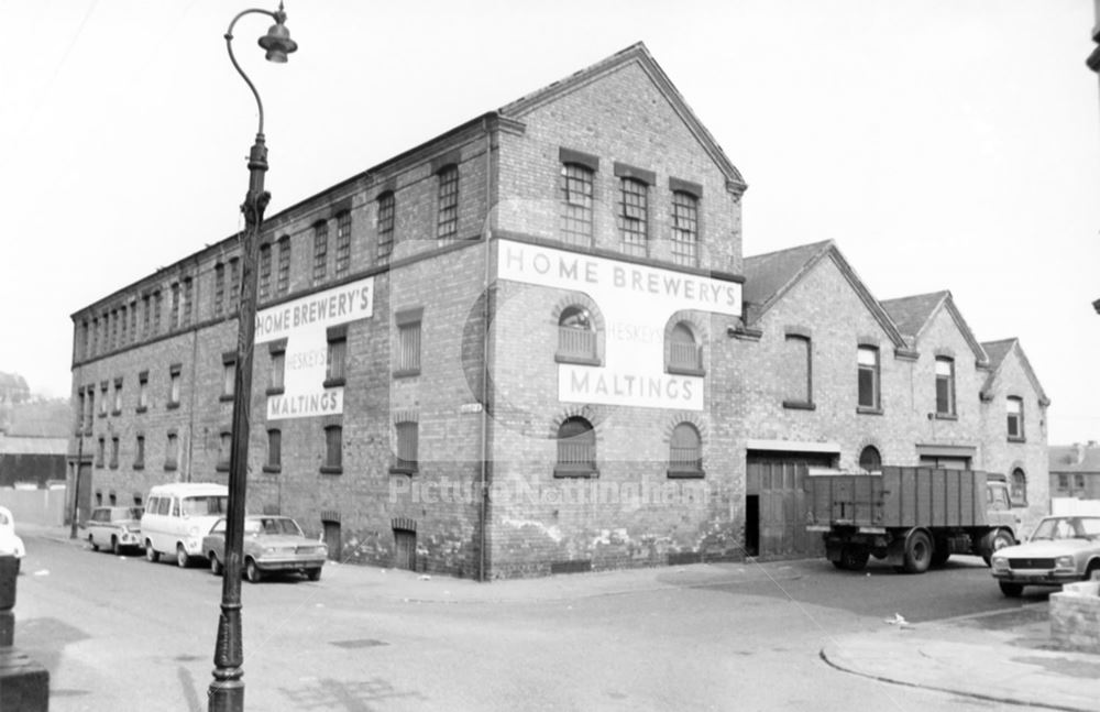 Home Brewery Maltings, Heskey Street - Harlaxton Street, St Anns 1974