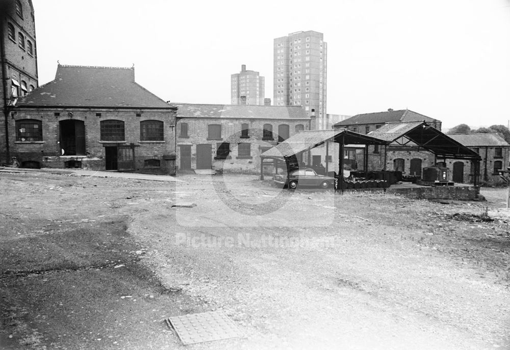 Prince of Wales Brewery, Alpine Street, New Basford 1978