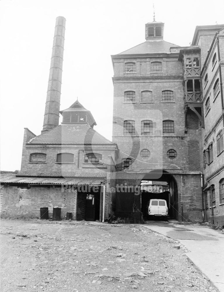 Prince of Wales Brewery, Alpine Street, New Basford 1978