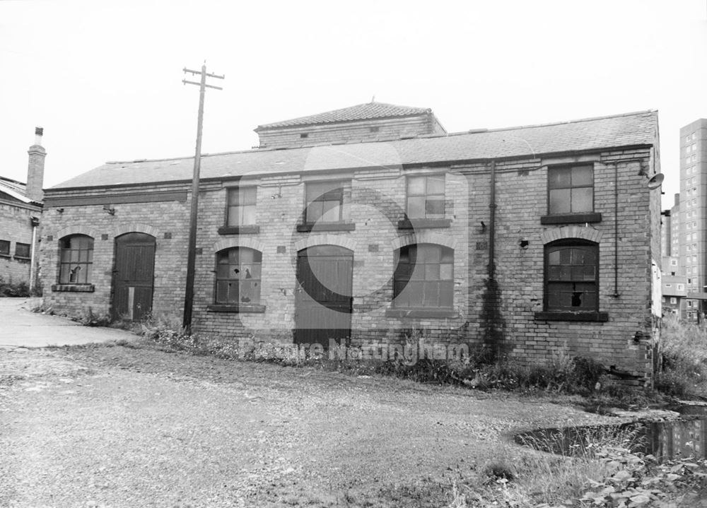 Prince of Wales Brewery, Alpine Street, New Basford 1978