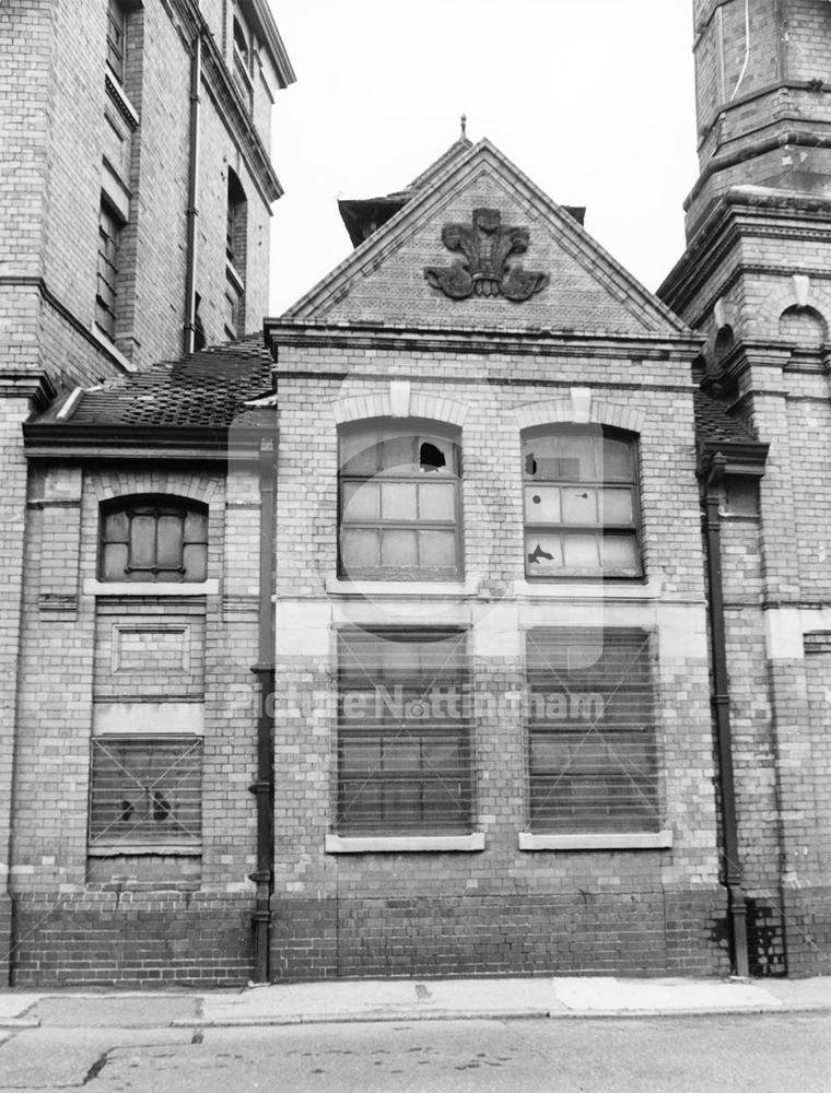 Prince of Wales Brewery, Alpine Street, New Basford 1978