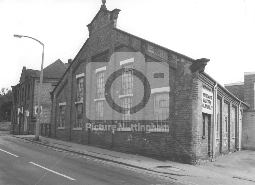 Bridge Mill and Pearson's Mill, Basford 1975