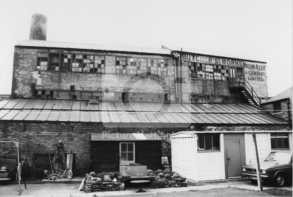 William Allen and Co, Butcher Street 1975