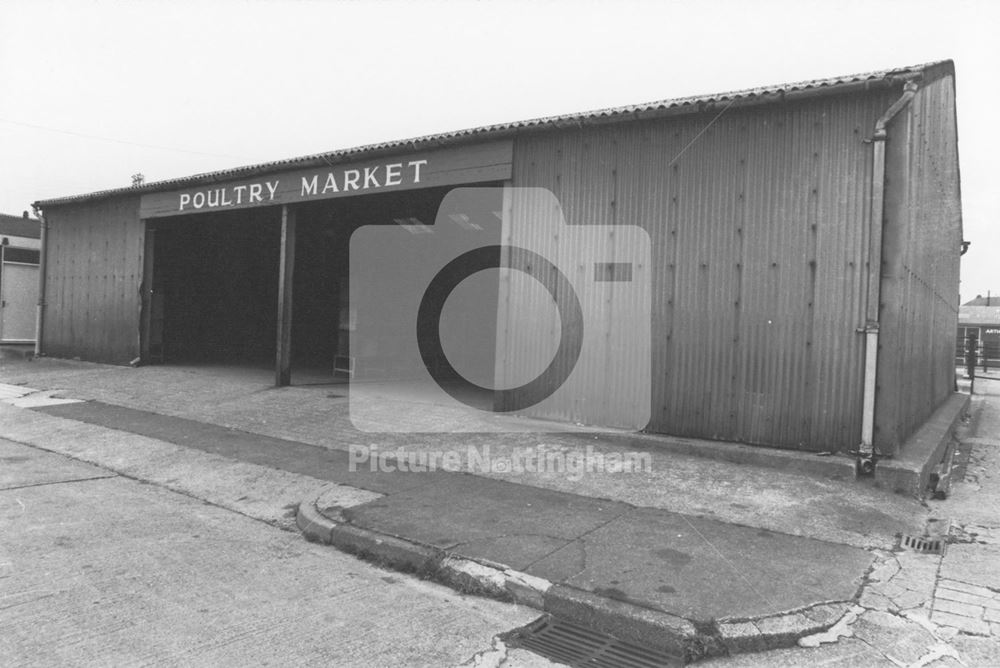 The Cattle Market, Meadow Lane 1980