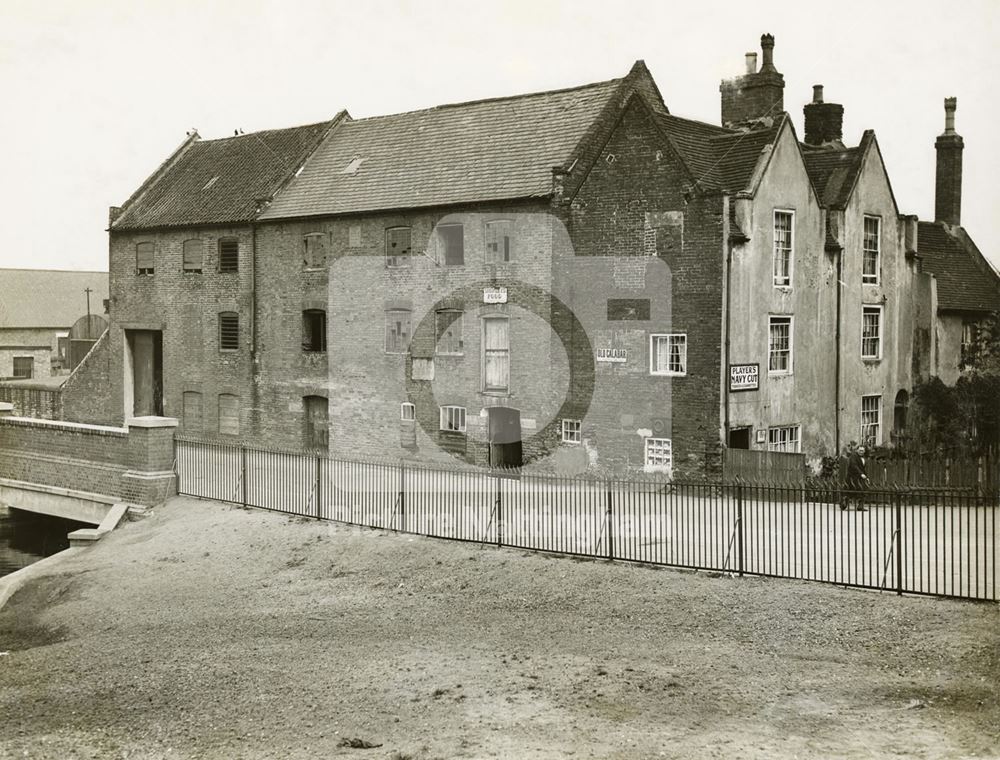 Elliot's Mill, Gauntly Street, Off Radford Road, Hyson Green 1930