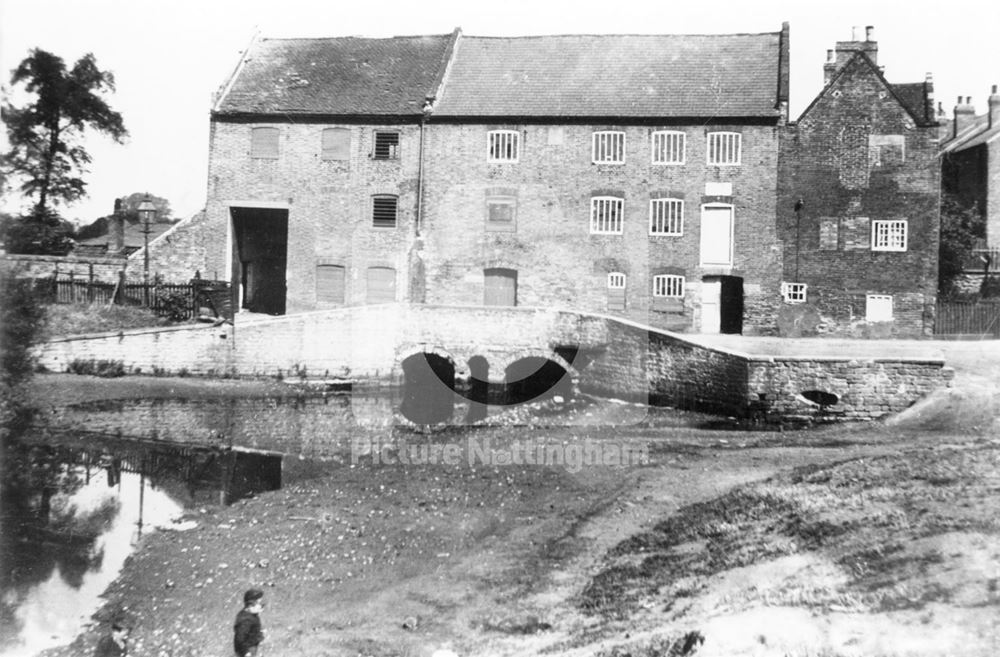 Elliot's Mill, Gauntly Street, Off Radford Road, Hyson Green, Nottingham, 1930