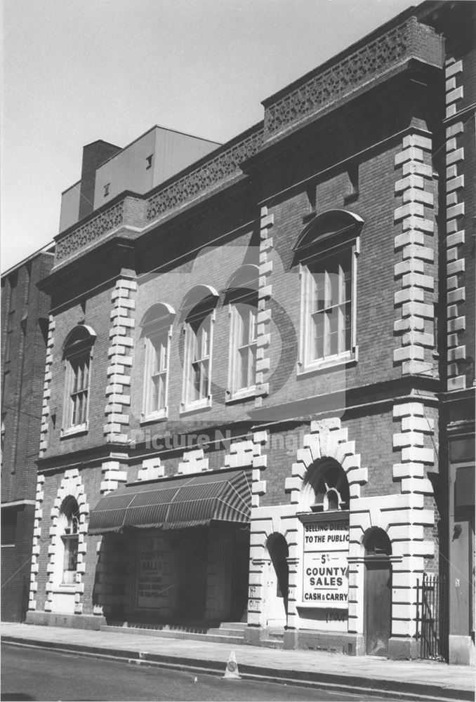 Corn Exchange, Thurland Street, Nottingham, c 1970s-80s