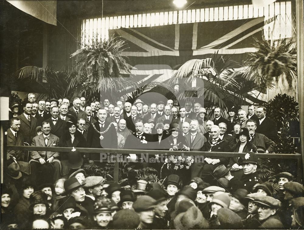 Official opening of the Central Market 1928