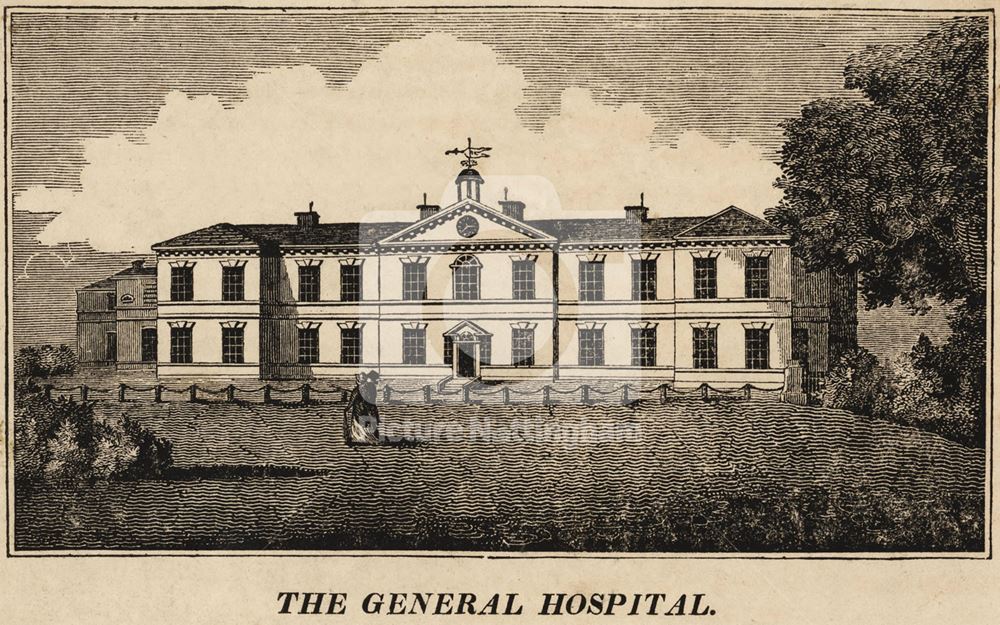 General Hospital (SW Aspect) c 1790