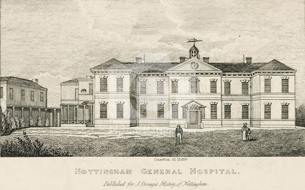 General Hospital (SW Aspect) c 1840