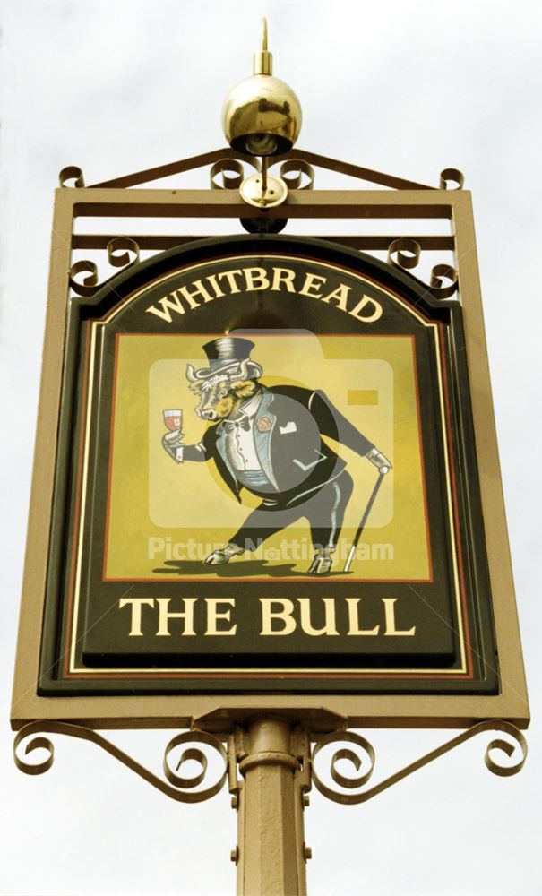 The Bull Public House - Pub sign