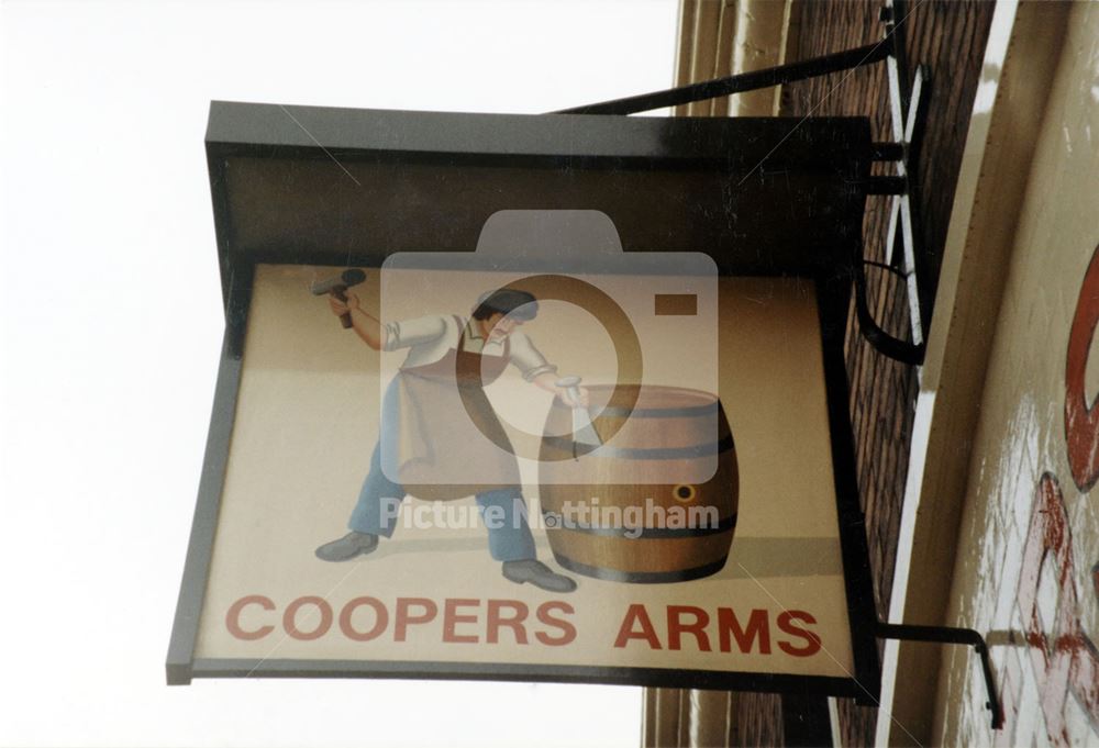 The Coopers Arms public house - pub sign