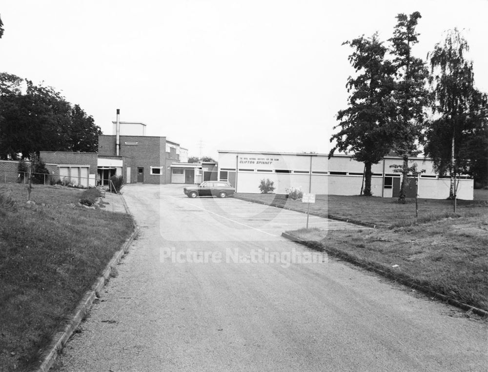 R N I B Clifton Spinney, Clifton Lane 1980