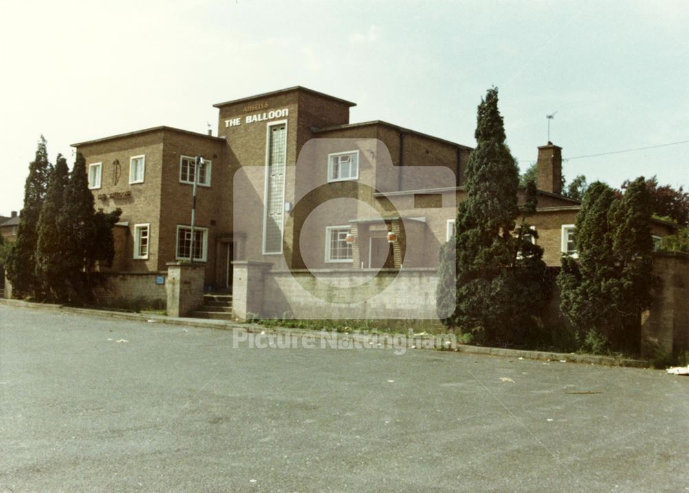 The Balloon public house, Trowell Road, Wollaton, Nottingham, 1984