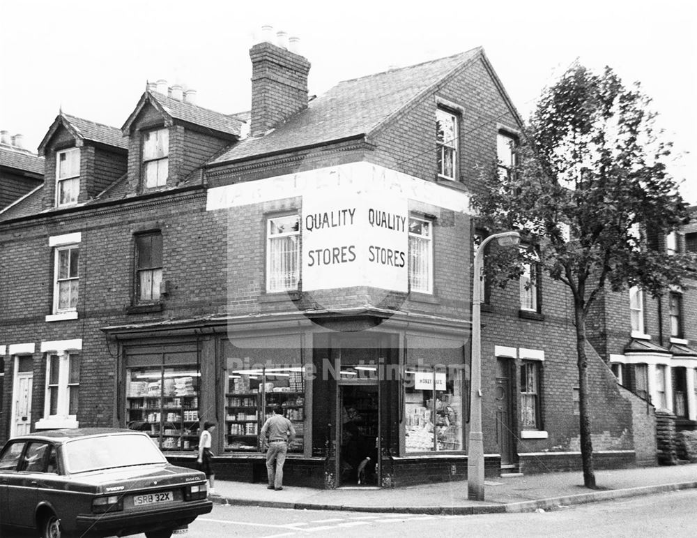 Marsden's grocery shop