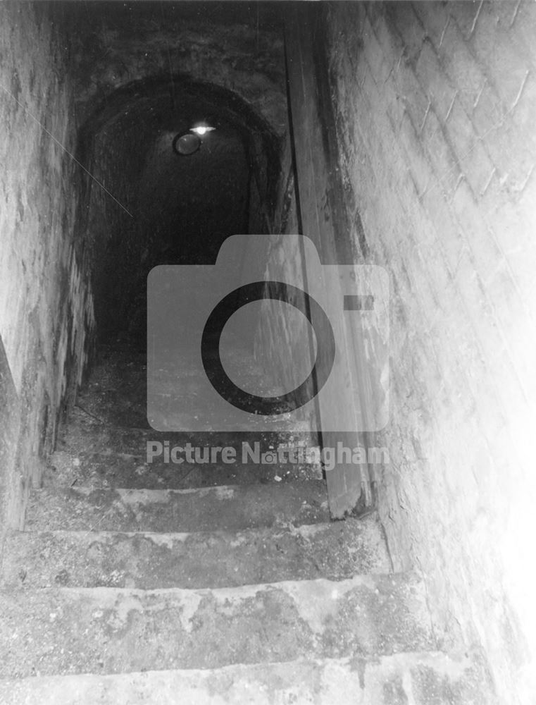 Cedars Hospital - Access to cave from the basement