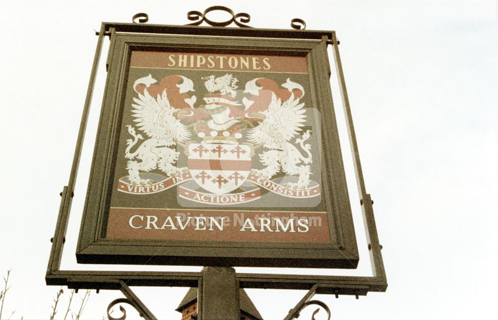 The Craven Arms public house - sign