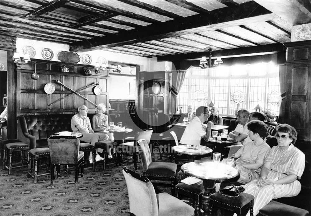 The Admiral Rodney public house, interior