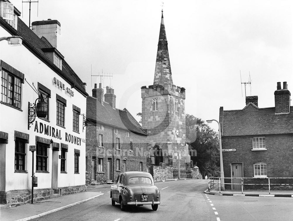 The Admiral Rodney Pub, Wollaton Village