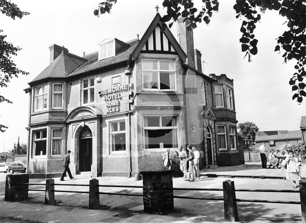 The Cremorne Hotel public house, demolished in 2007