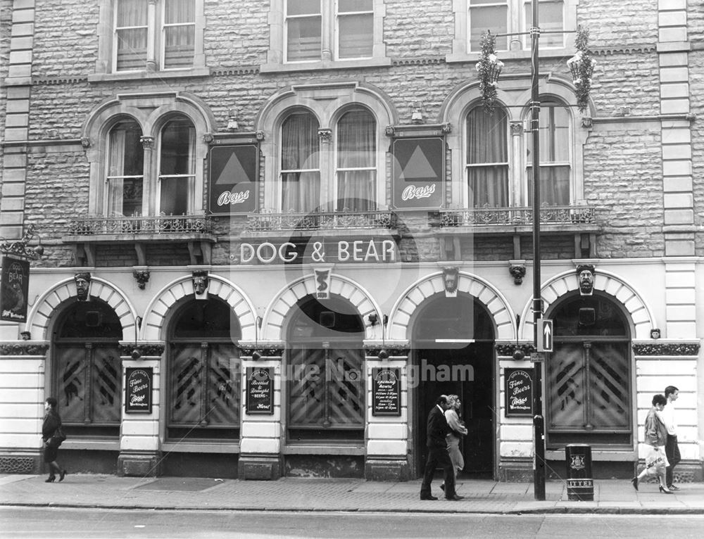 Dog and Bear public house 1988