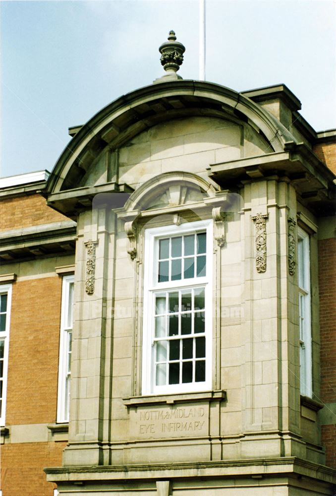 General Hospital - Eye Infirmary - architectural detail