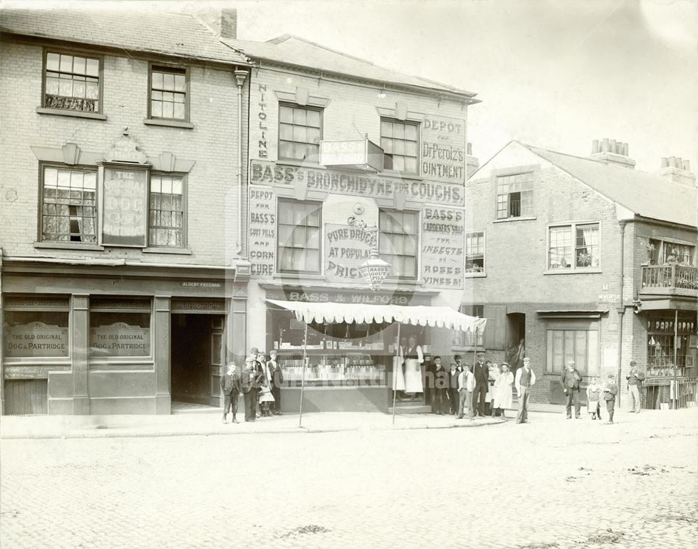 The Old Original Dog and Partridge public house c 1897