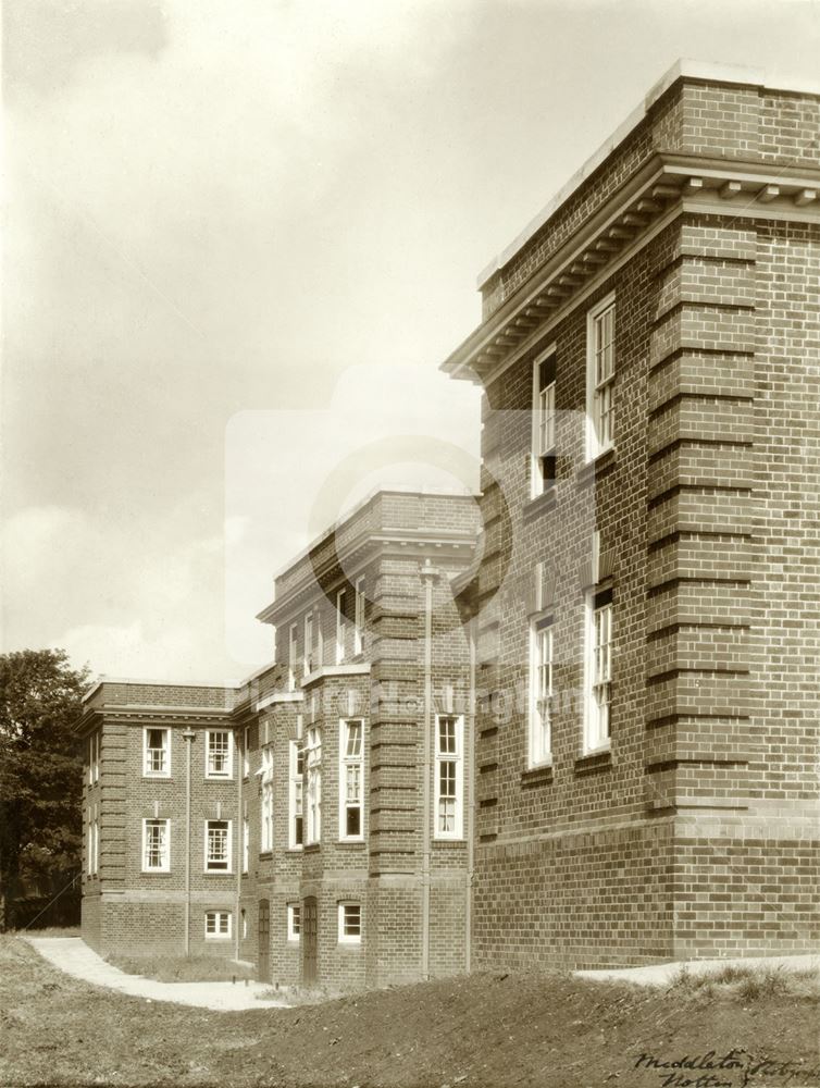 Mapperley Hospital, Porchester Road, Mapperley, 1928