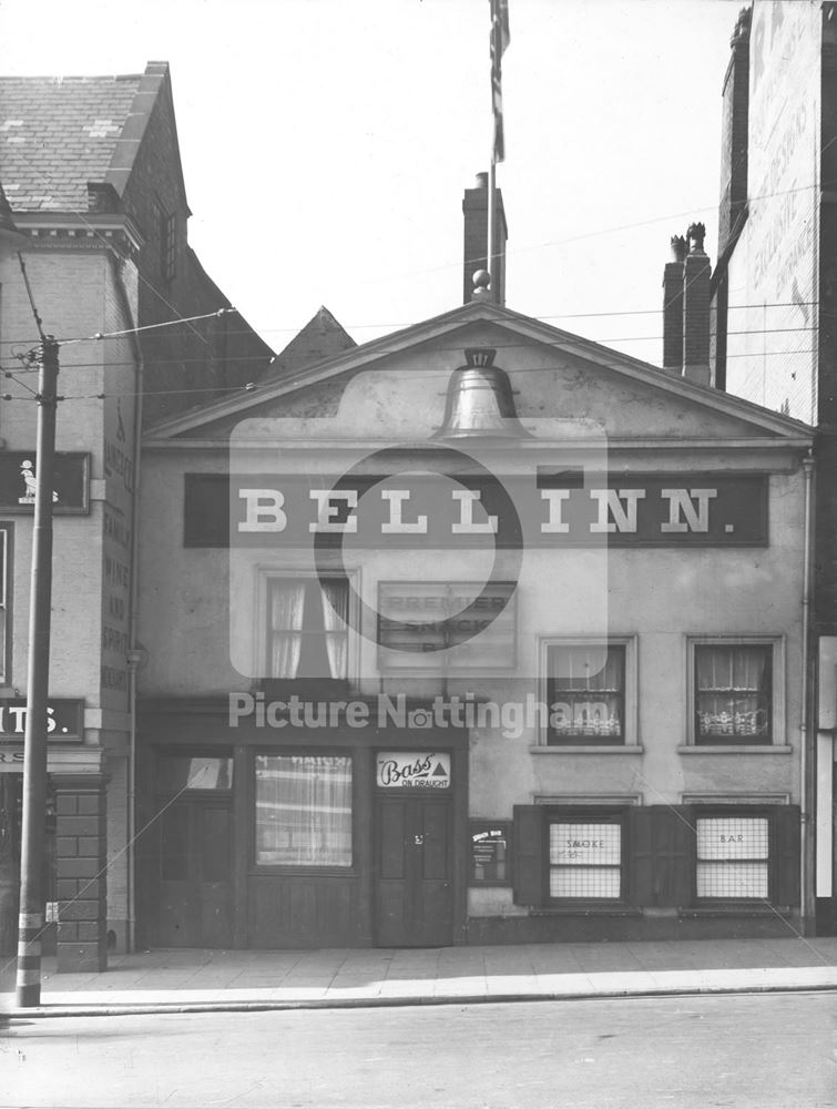 Bell Inn, Angel Row, 1946