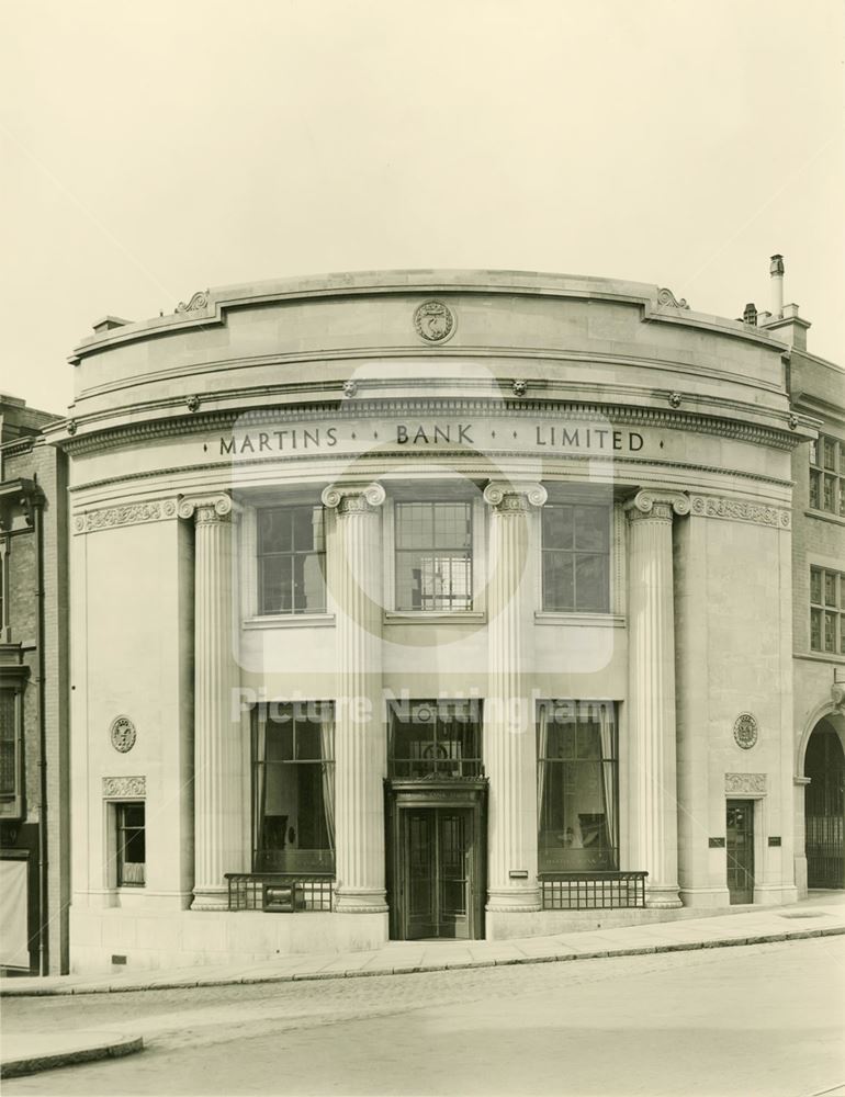 Martins Bank, Market Street, 1930s