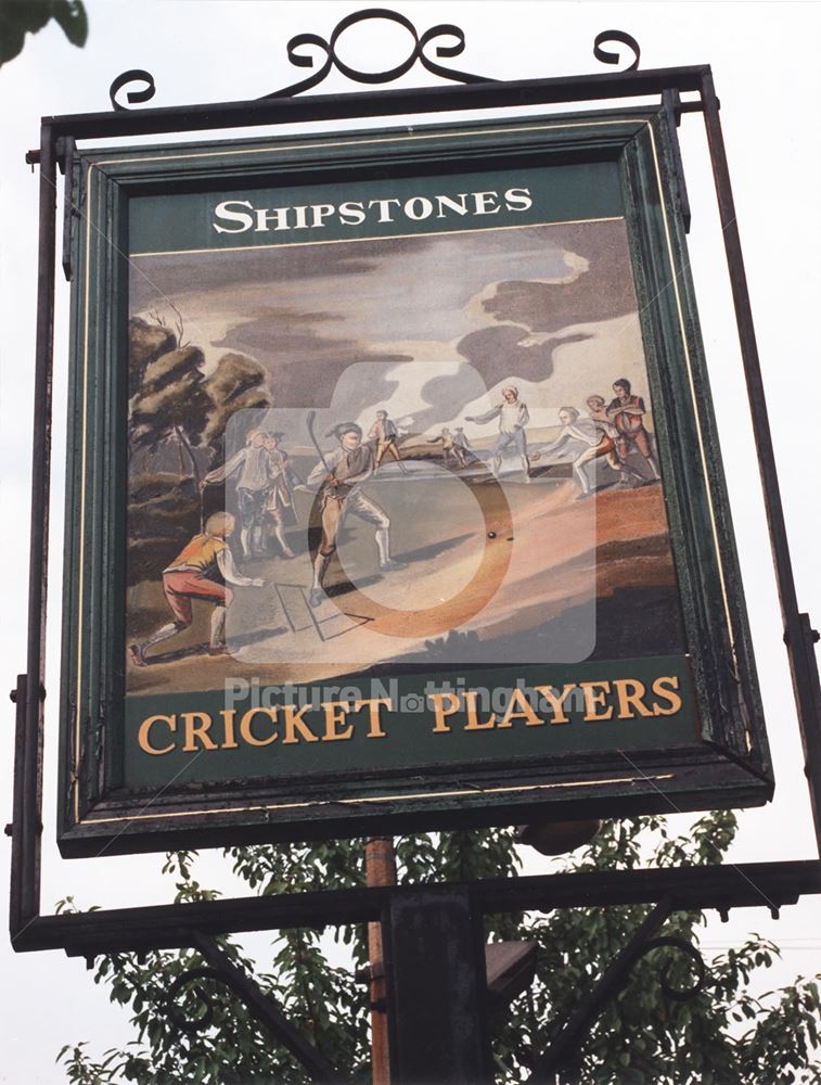 Cricket Players public house, Radford Road, Hyson Green, 1995