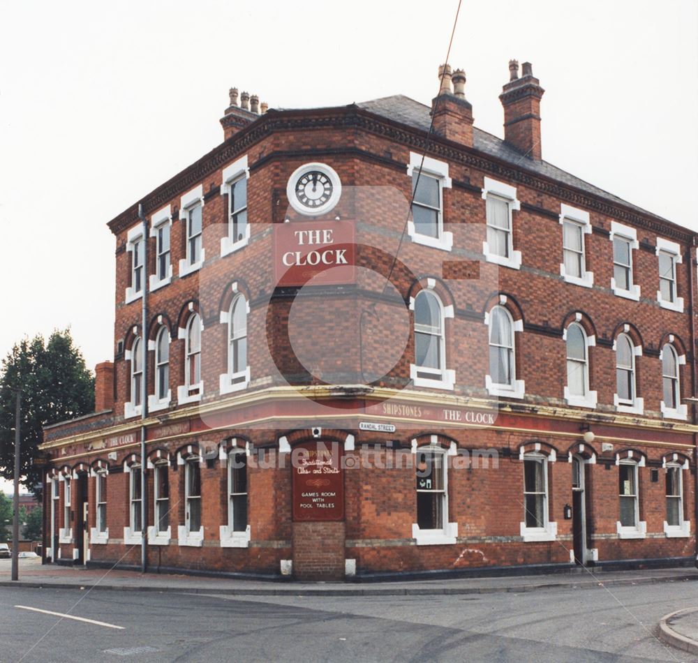 The Clock public house, Craven Road, Hyson Green, 1995