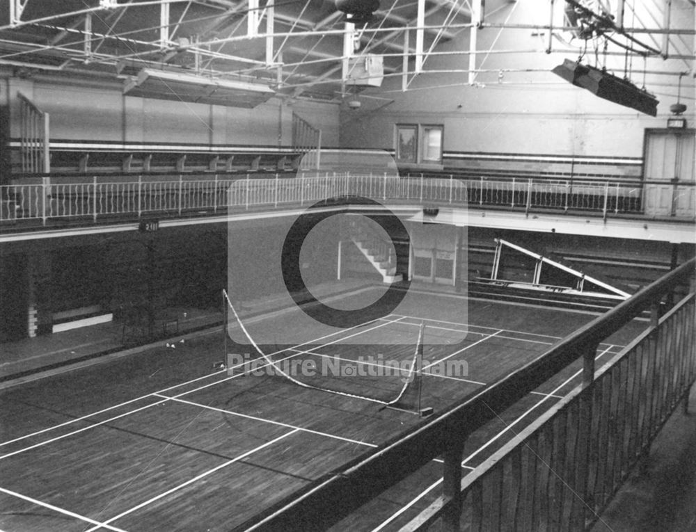 Victoria Baths - Exhibition Hall (once a swimming pool)