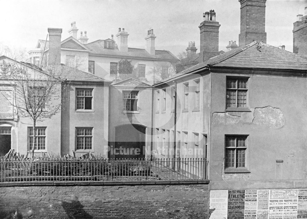 Lambley Almshouses, c 1900