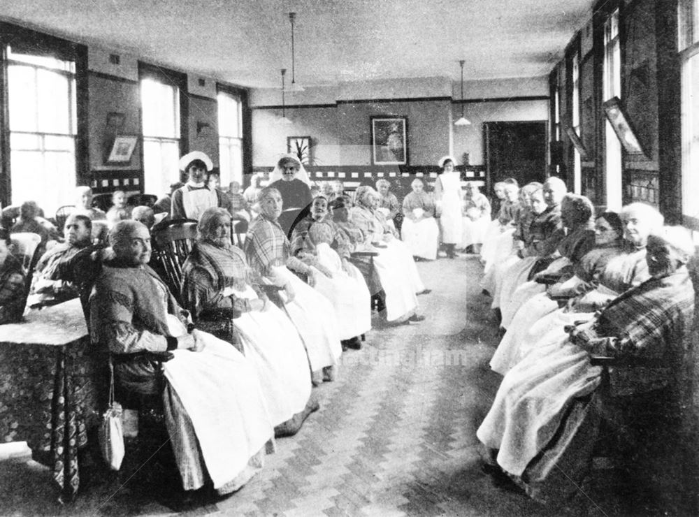 Women in workhouse?