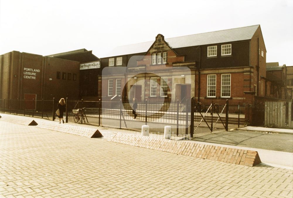 Portland Leisure Centre, Muskham Street, Meadows, 1986