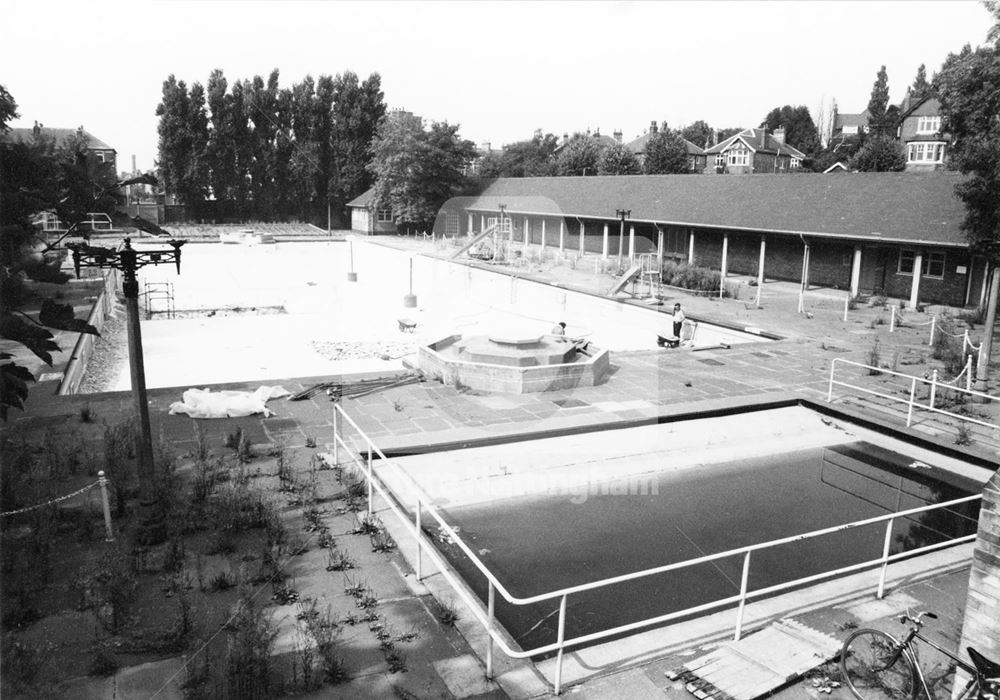 Carrington Lido, Mansfield Road, Carrington, 1980