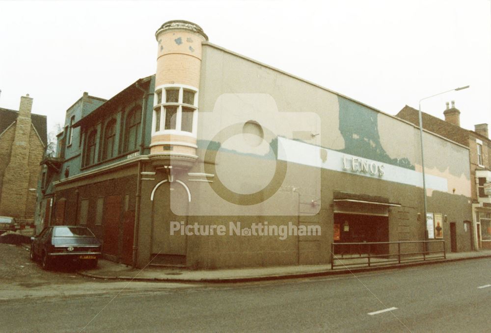 Leno's Cinema, Radford Road, Hyson Green, Nottingham, 1985.