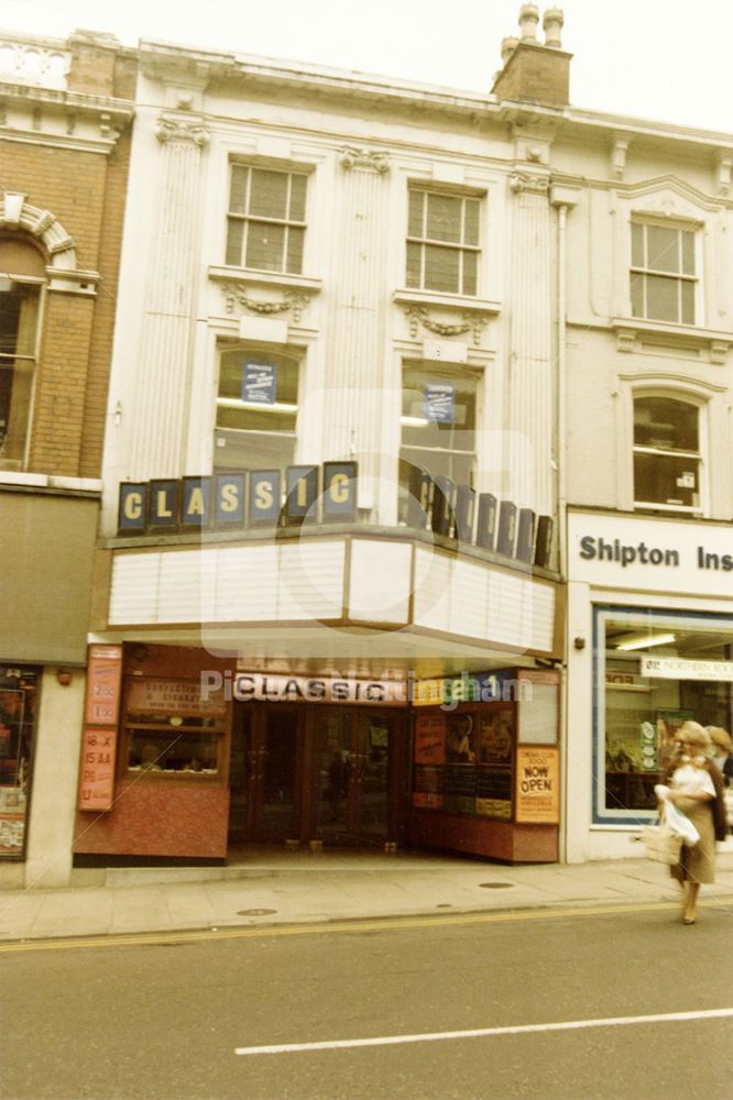 Classic Cinema, Market Street, 1984