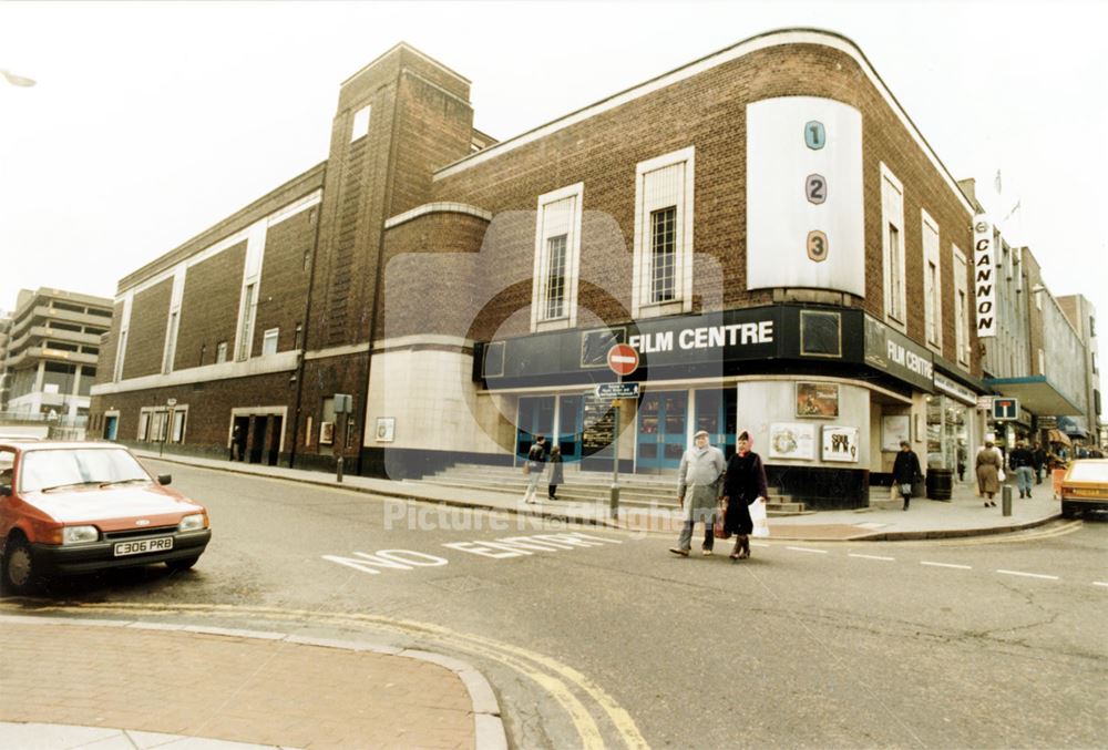 Cannon Cinema, Chapel Bar, Nottingham, 1987