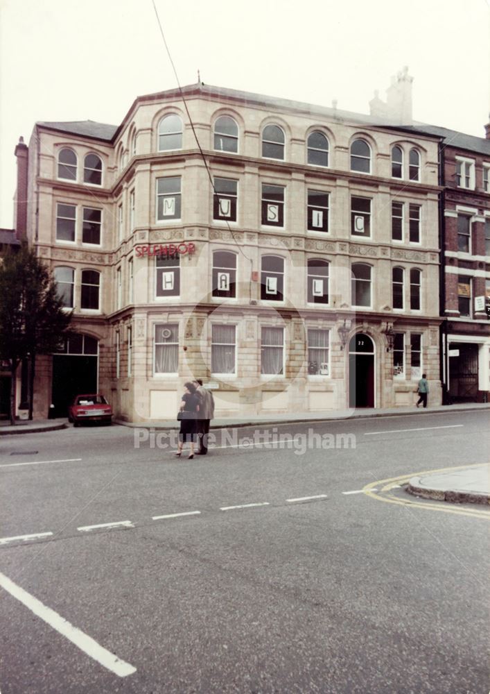 Splendor Music Hall, Fletcher Gate, 1982