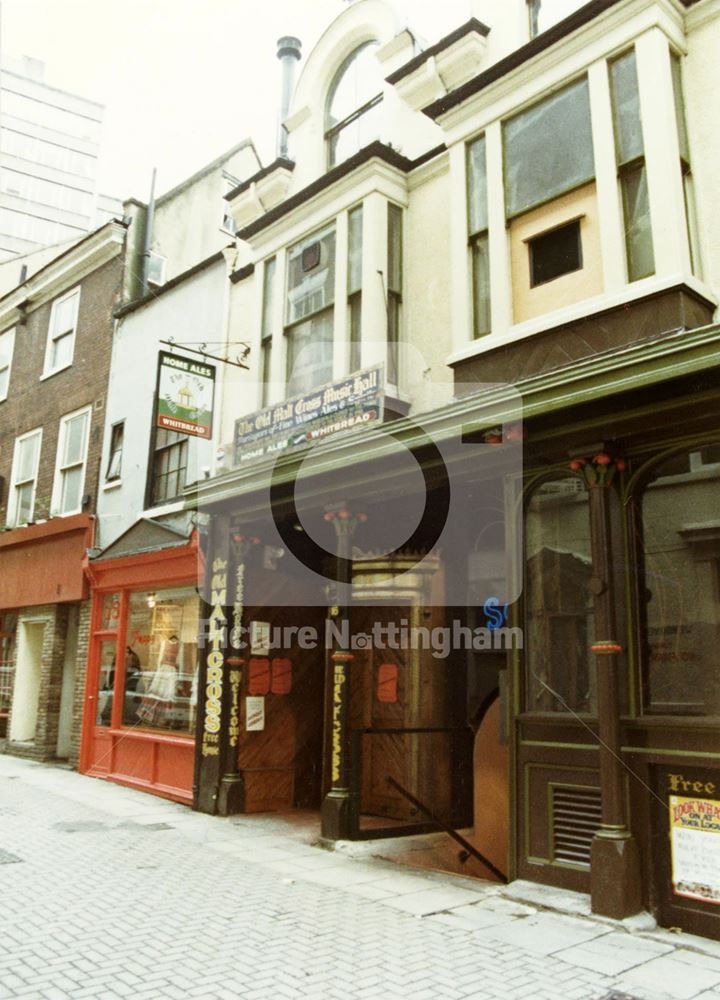 Malt Cross Music Hall, St James' Street, 1984