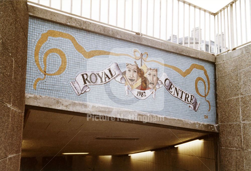 Pedestrian subway, Market Street, 1984