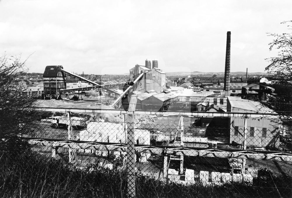 McCarthy's Brickworks, Sellers Wood Drive, Bulwell, 1977