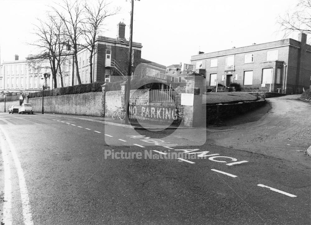 Nottingham Hospital for Women, Peel Street, 1982