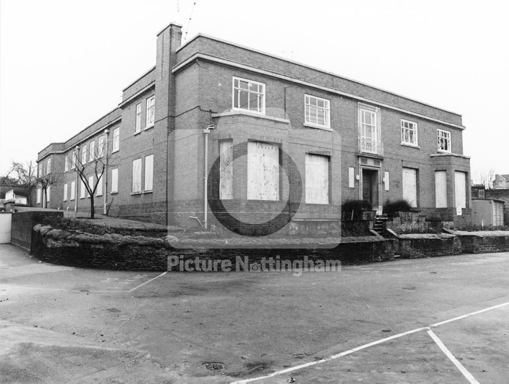 Nottingham Hospital for Women, Peel Street, 1982