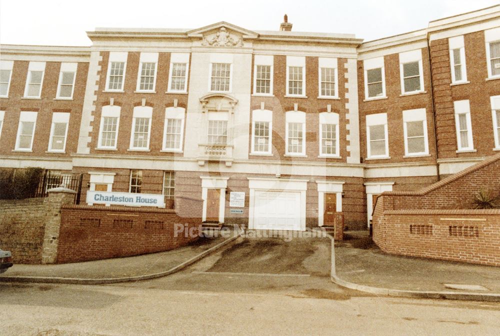 Nottingham Hospital for Women, after conversion into apartments, Peel Street, 1985