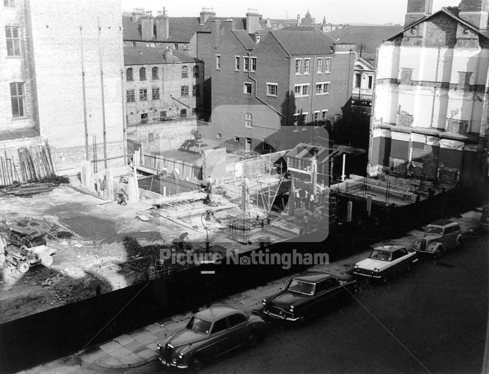 Playhouse Site, Wellington Circus, 1961